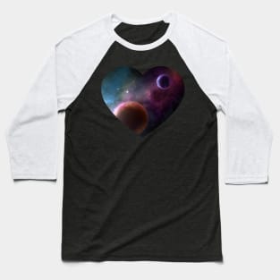 Space Love Baseball T-Shirt